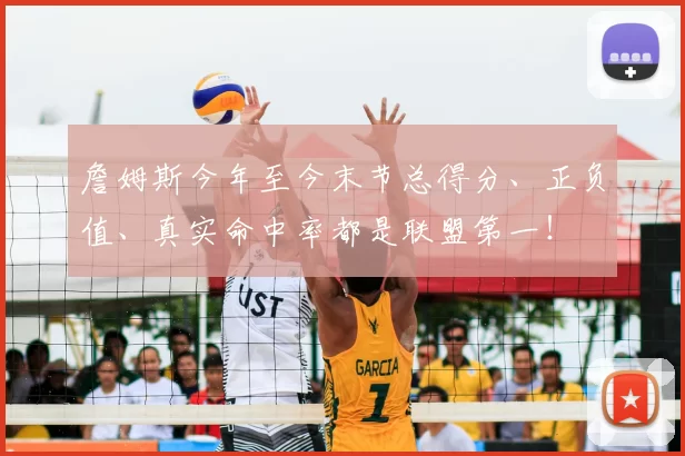 詹姆斯今年至今末节总得分、正负值、真实命中率都是联盟第一！